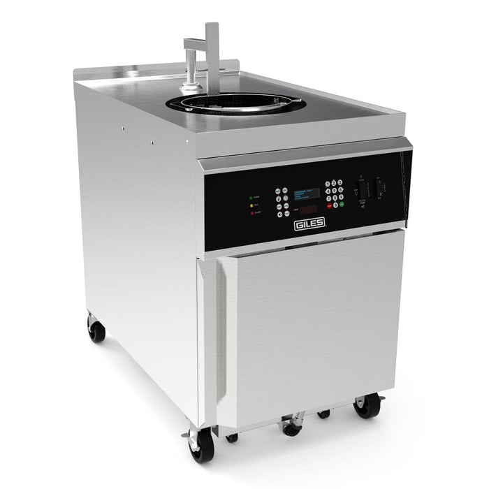 Giles GEF-400 Electric 45 lb. Kettle Fryer - 24", 1 Phase or 3 Phase