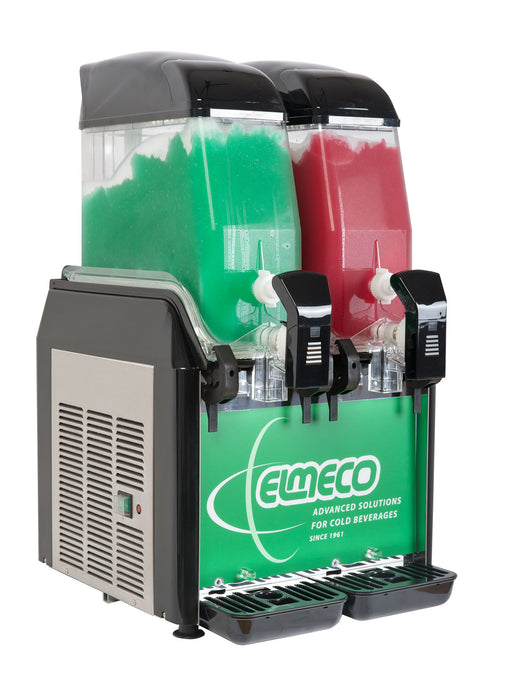 Elmeco FC2 Two Bay First Class Granita / Frozen Drink Slush Machine - 115v