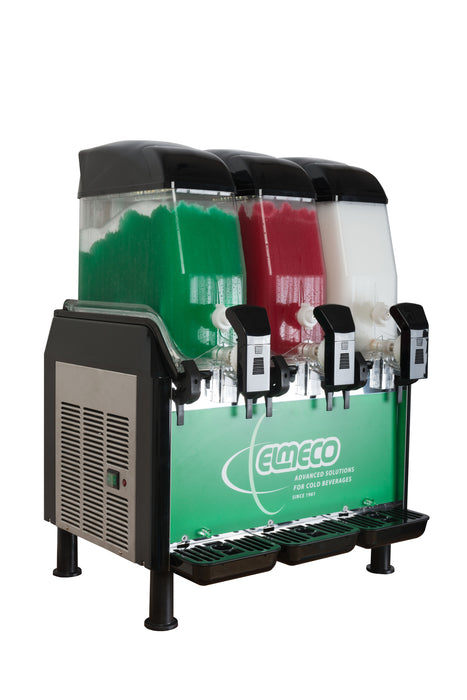 Elmeco FC3 Three Bay First Class Granita / Frozen Drink Slush Machine - 115v