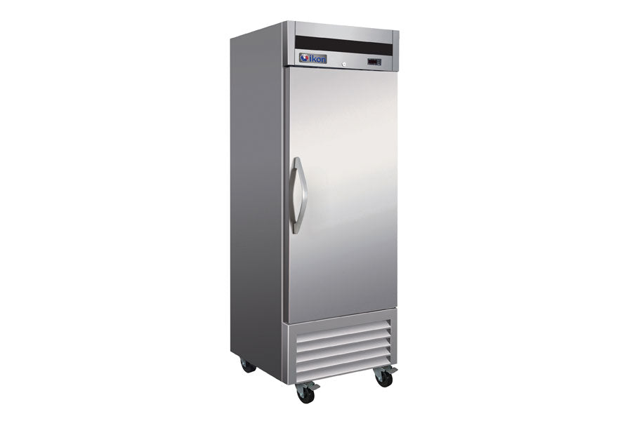 IKON IB19R Single Solid Door Refrigerator - 26.8", 115V