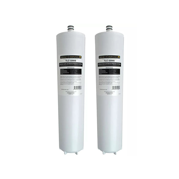 Maxx Ice Value Water Filter Cartridge, 20,000 gallons, 1.67gpm, 2 Pack, in White (TLC-2200S-DBLP)