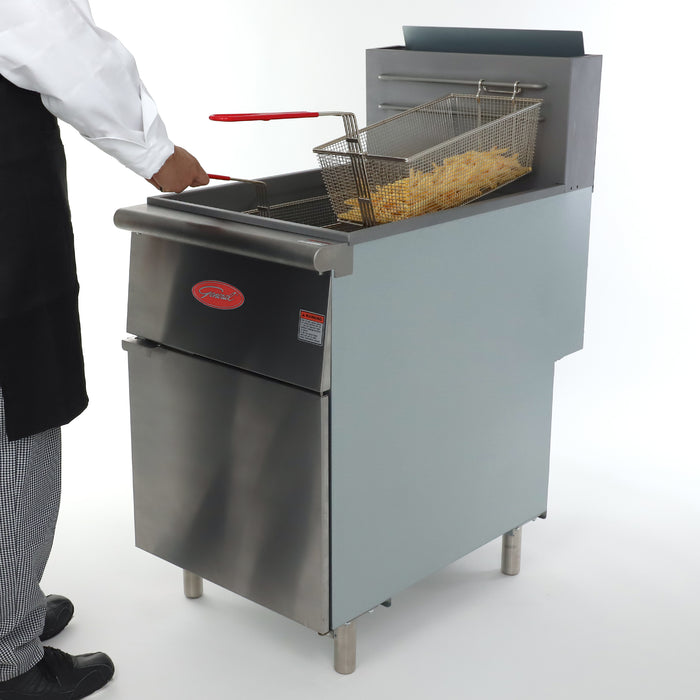 General Foodservice Deep Fryer, 70 lb., 150,000 BTU, in Stainless Steel (GFF5-70N)