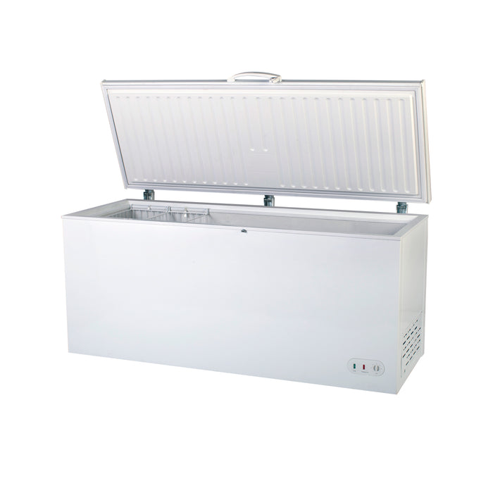 Maxx Cold Select Series Chest Freezer with Solid Top, 71.3"W, 19.4 cu. ft. Storage Capacity, Locking Lid, Garage Ready, in White (MXSH19.4SHC)