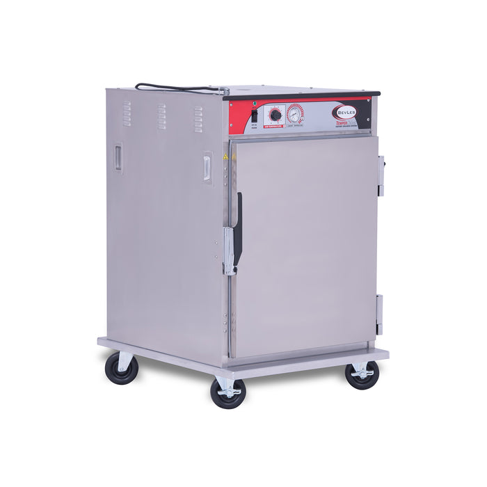 BevLes Temper Select 1/2 Size Heated Holding Cabinet, Universal Width, 115V, in Silver (HTSS44W61)