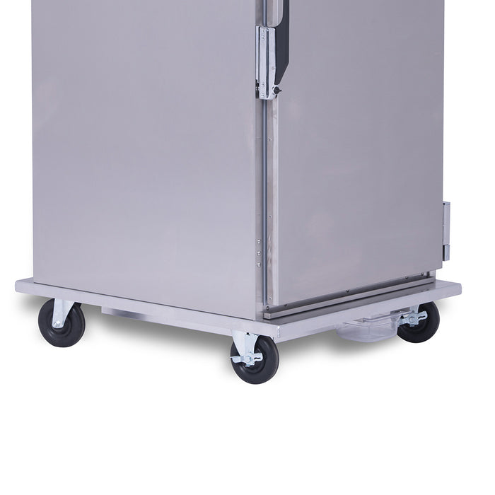 BevLes Climate Select Full Size Humidity Controlled Insulated Heated Holding Cabinet, Universal Width, 230V, in Silver (HCSS74W124)