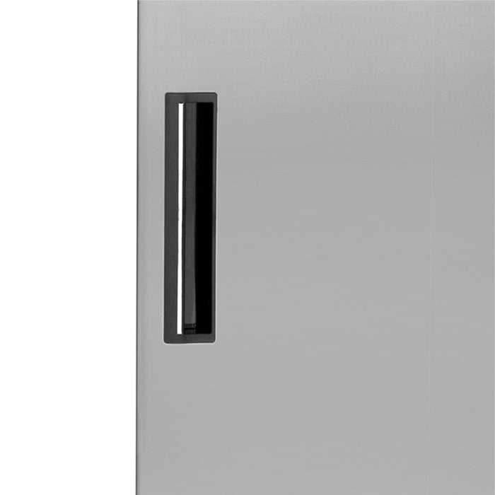 Maxx Cold Single Door Reach-In Freezer, Top Mount, 27"W, 23 cu. ft. Storage Capacity, Energy Star Rated, in Stainless Steel (MCFT-23FDHC)