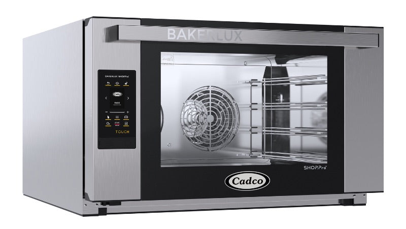 Cadco XAFT-04FS-TD Bakerlux Full-Size Countertop Convection Oven with Touch Screen - 4 Shelves, 32", 208-240V/1 Phase