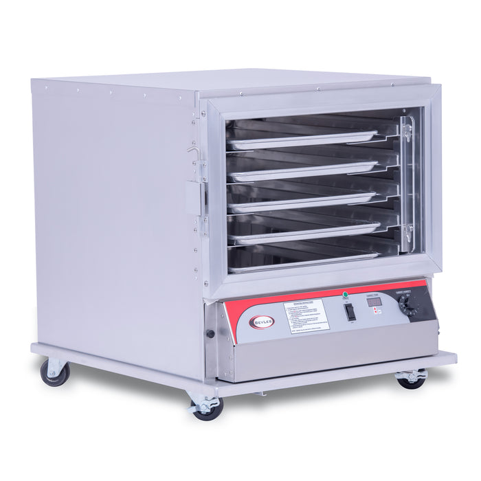 BevLes Under Counter Non-Insulated PICA Proofing Cabinet, 115V, Right Hand Hinge, 1 Door, in Silver (PICA32-10-A-1R1)